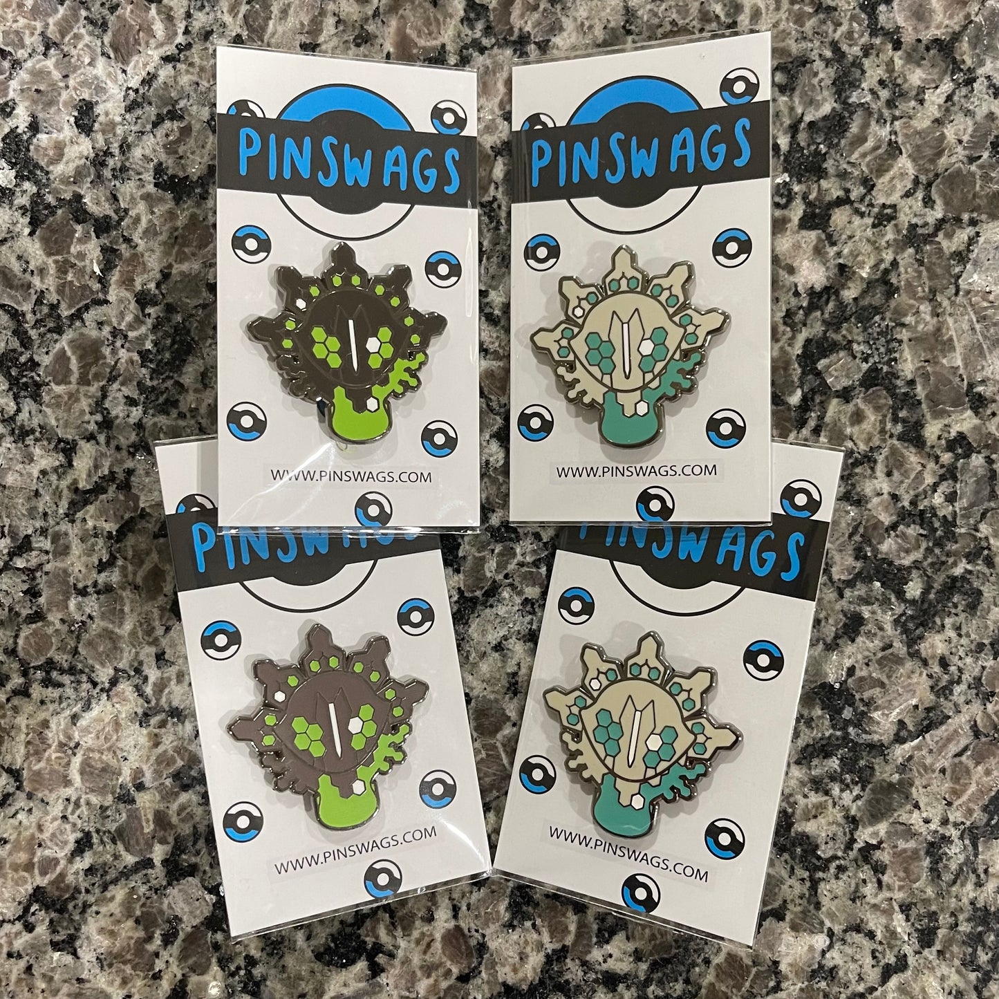 Zygarde Patreon Pin