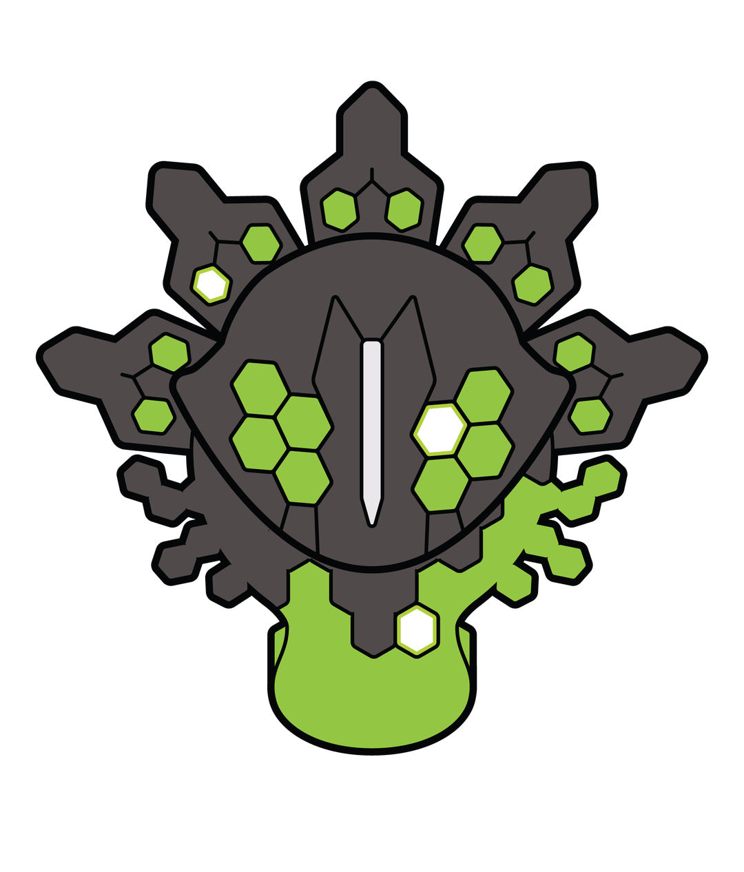 Zygarde Patreon Pin