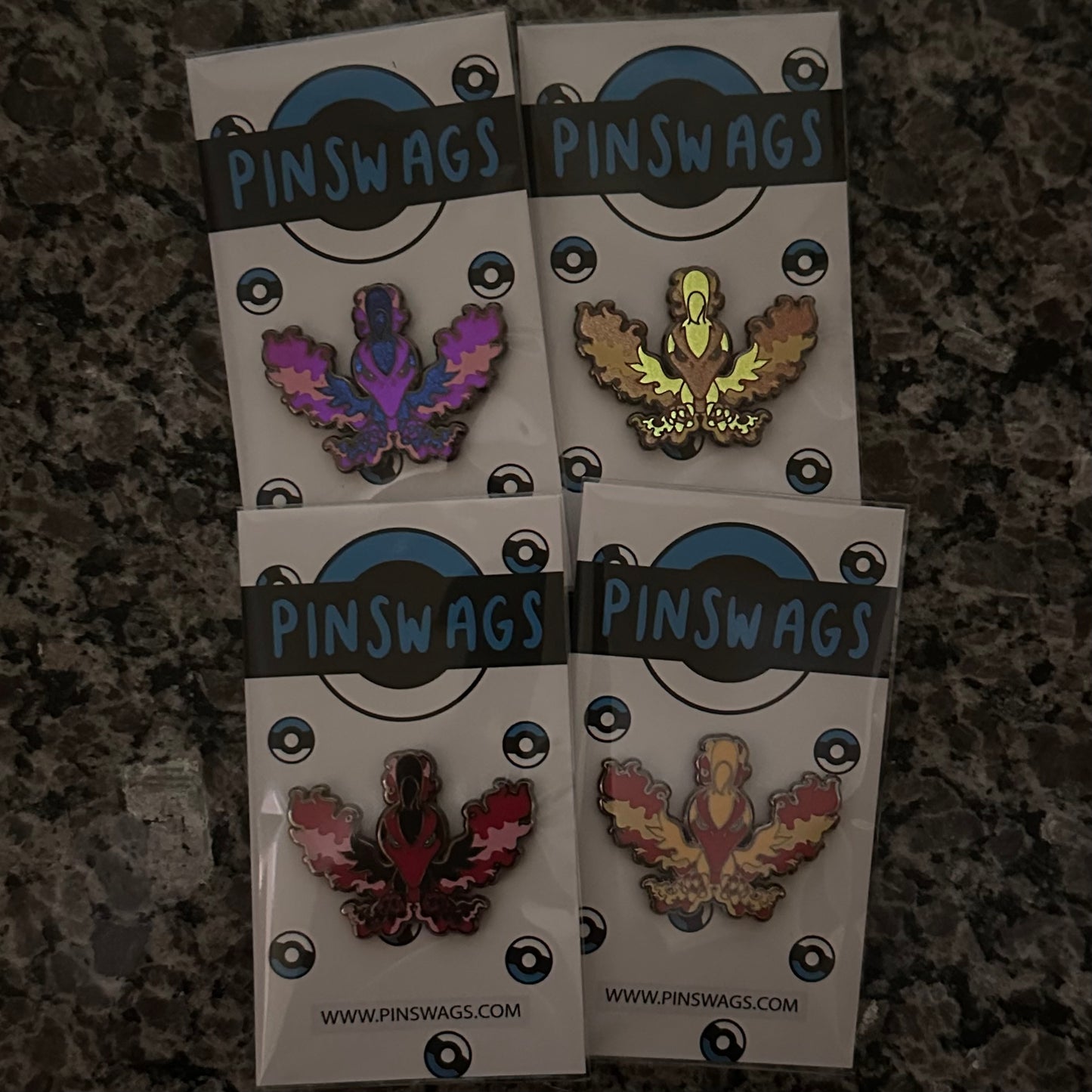 Galarian Moltres Patreon Pin