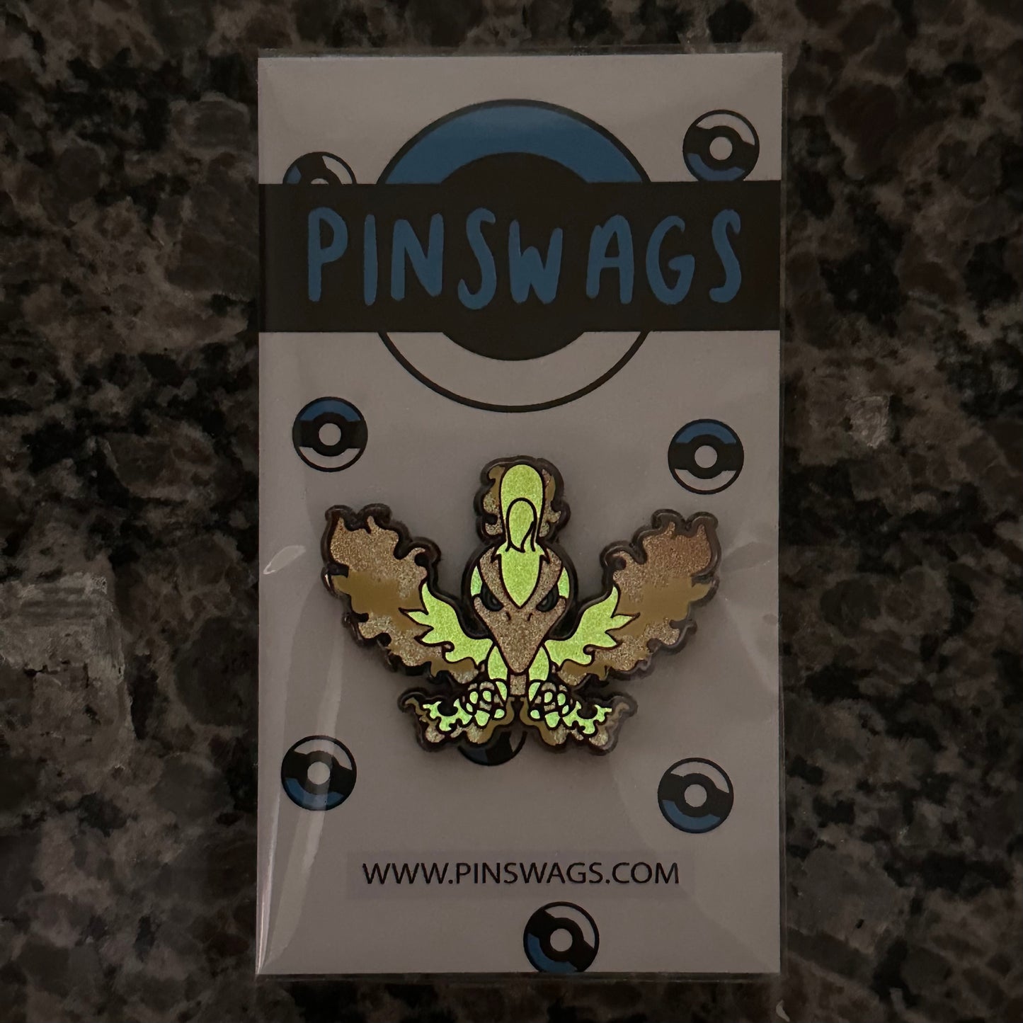 Galarian Moltres Patreon Pin