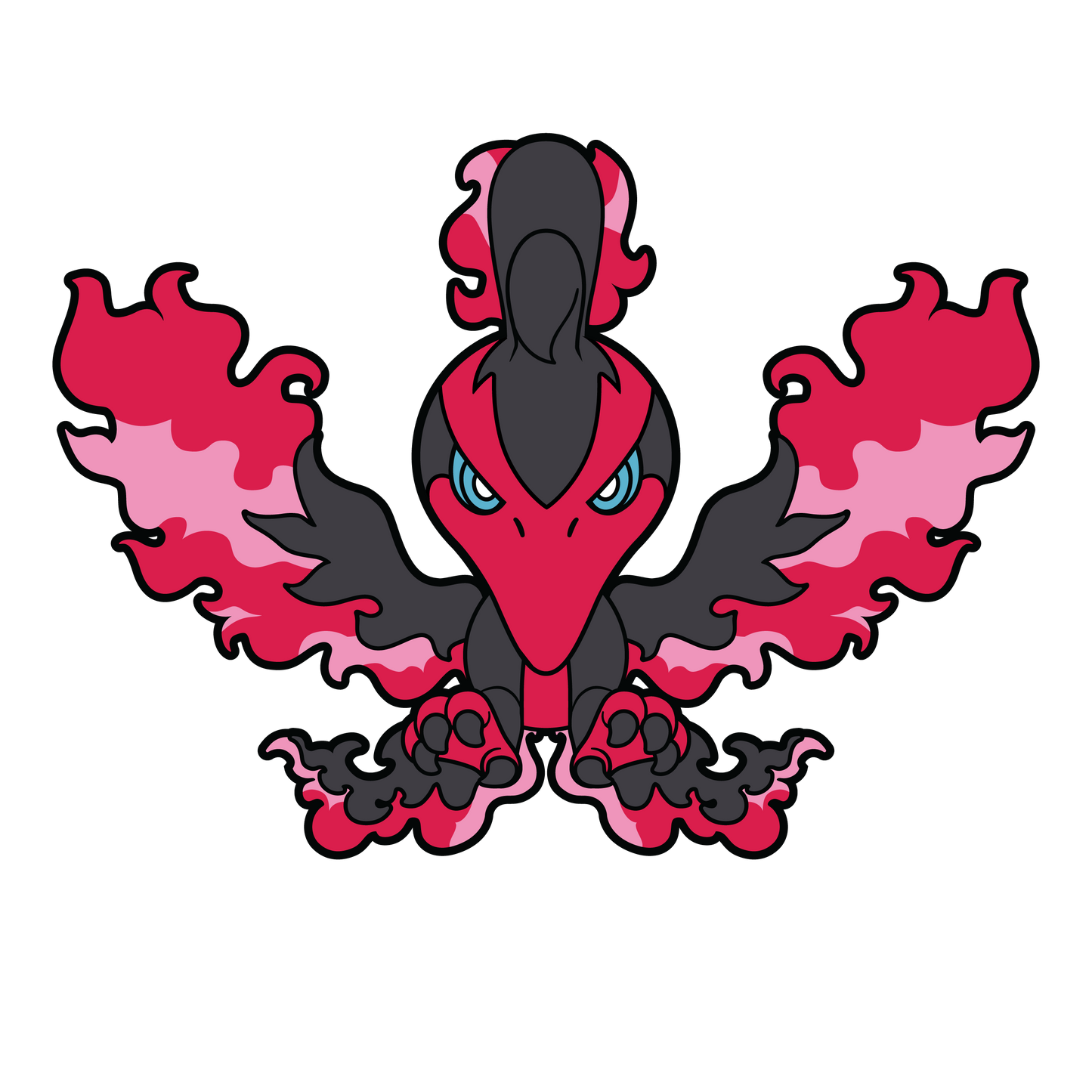 Galarian Moltres Patreon Pin