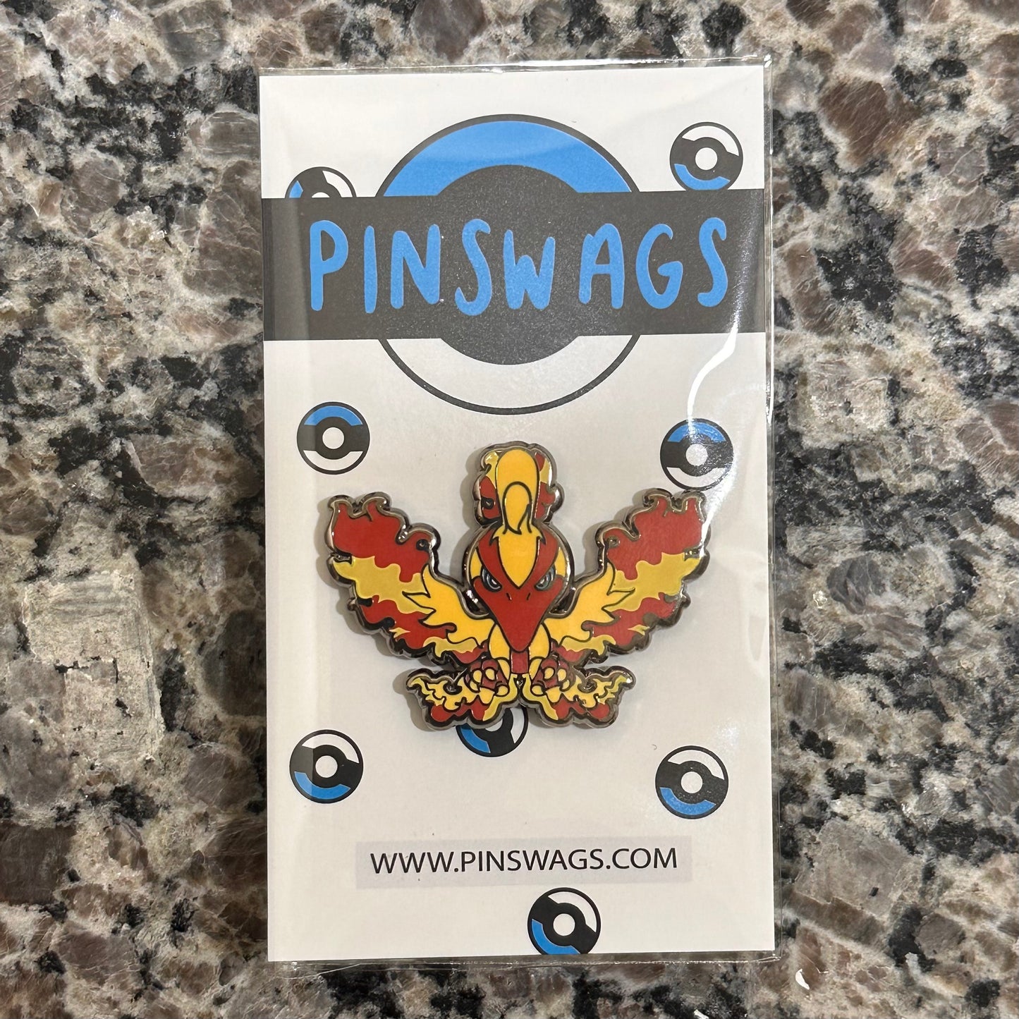 Galarian Moltres Patreon Pin
