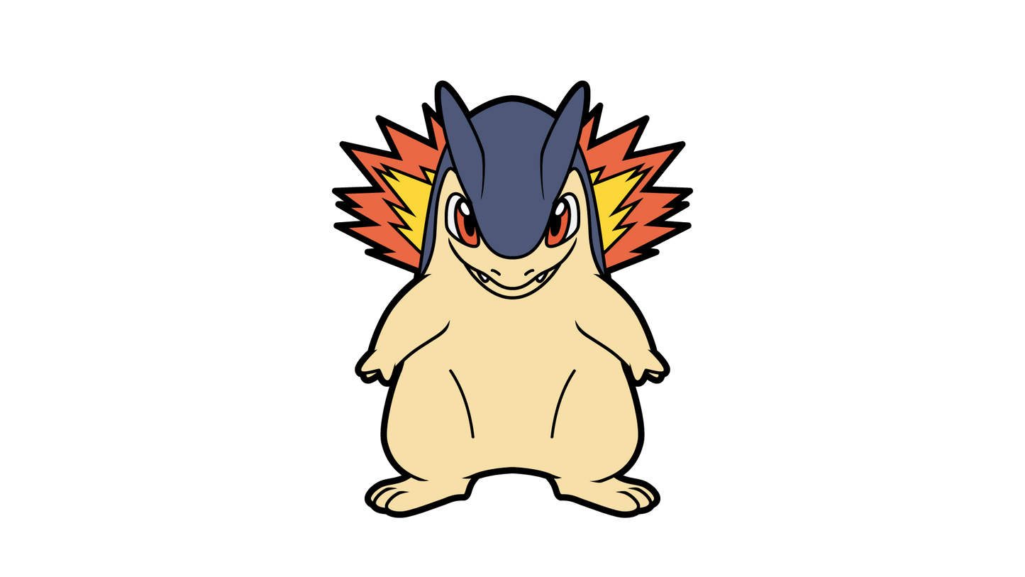 Typlosion Patreon Pin