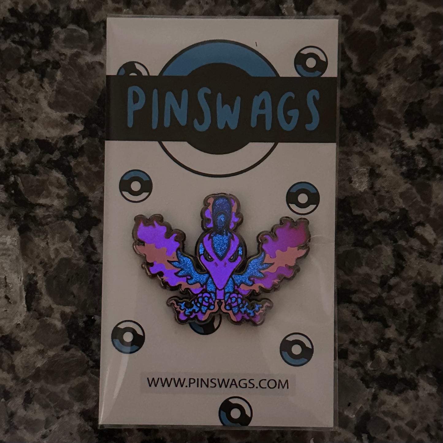 Galarian Moltres Patreon Pin