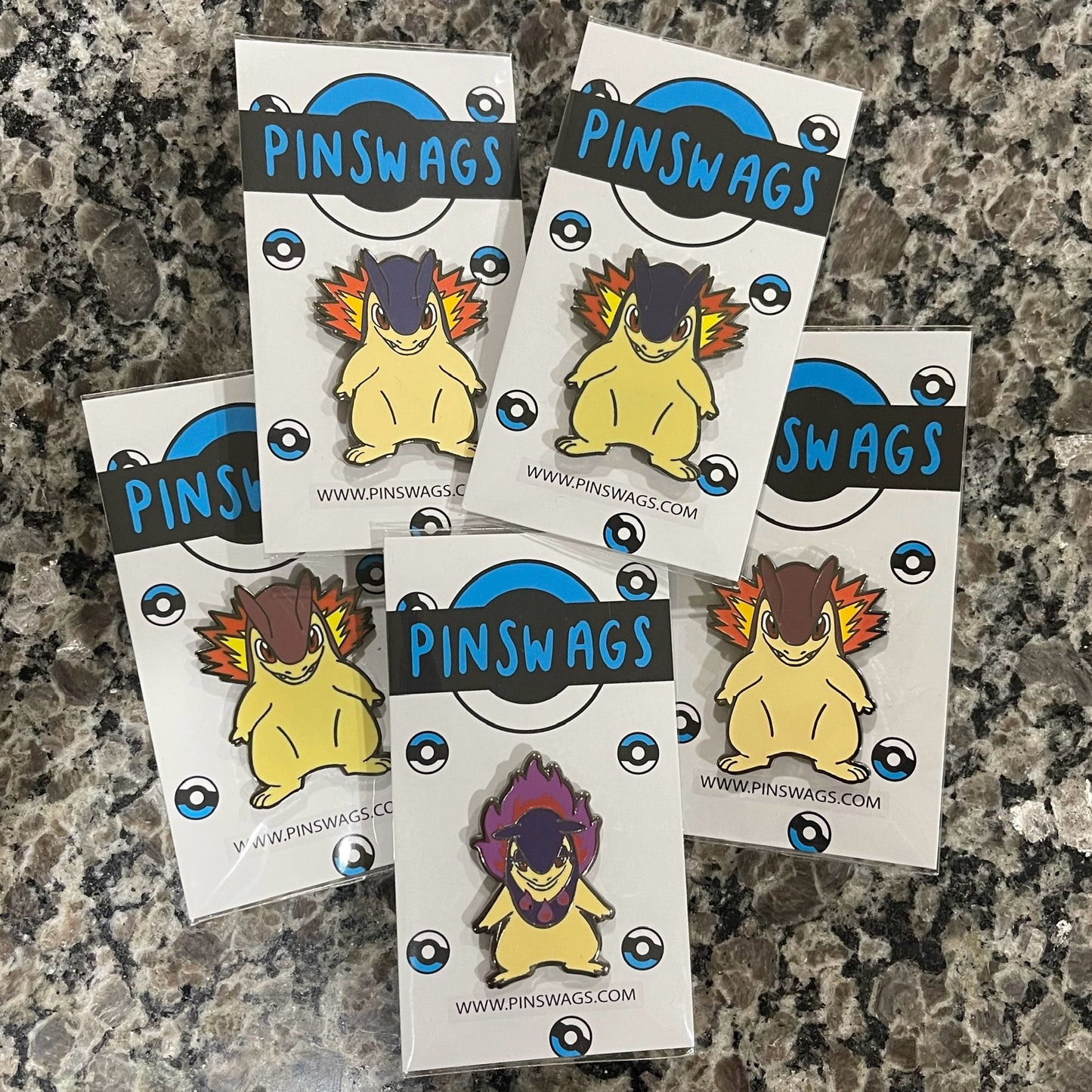 Typlosion Patreon Pin