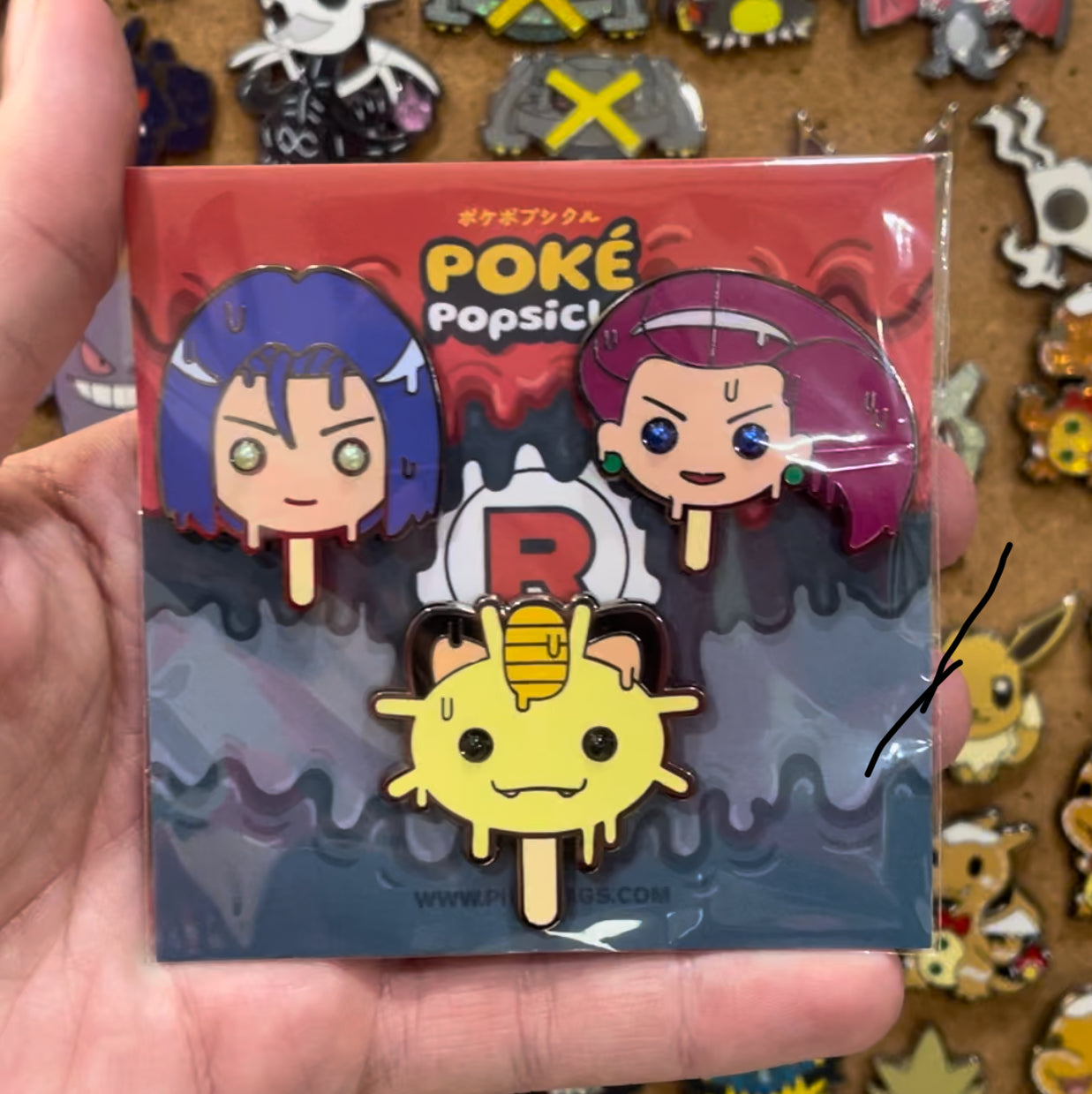 Poke Popsicle Team Rocket
