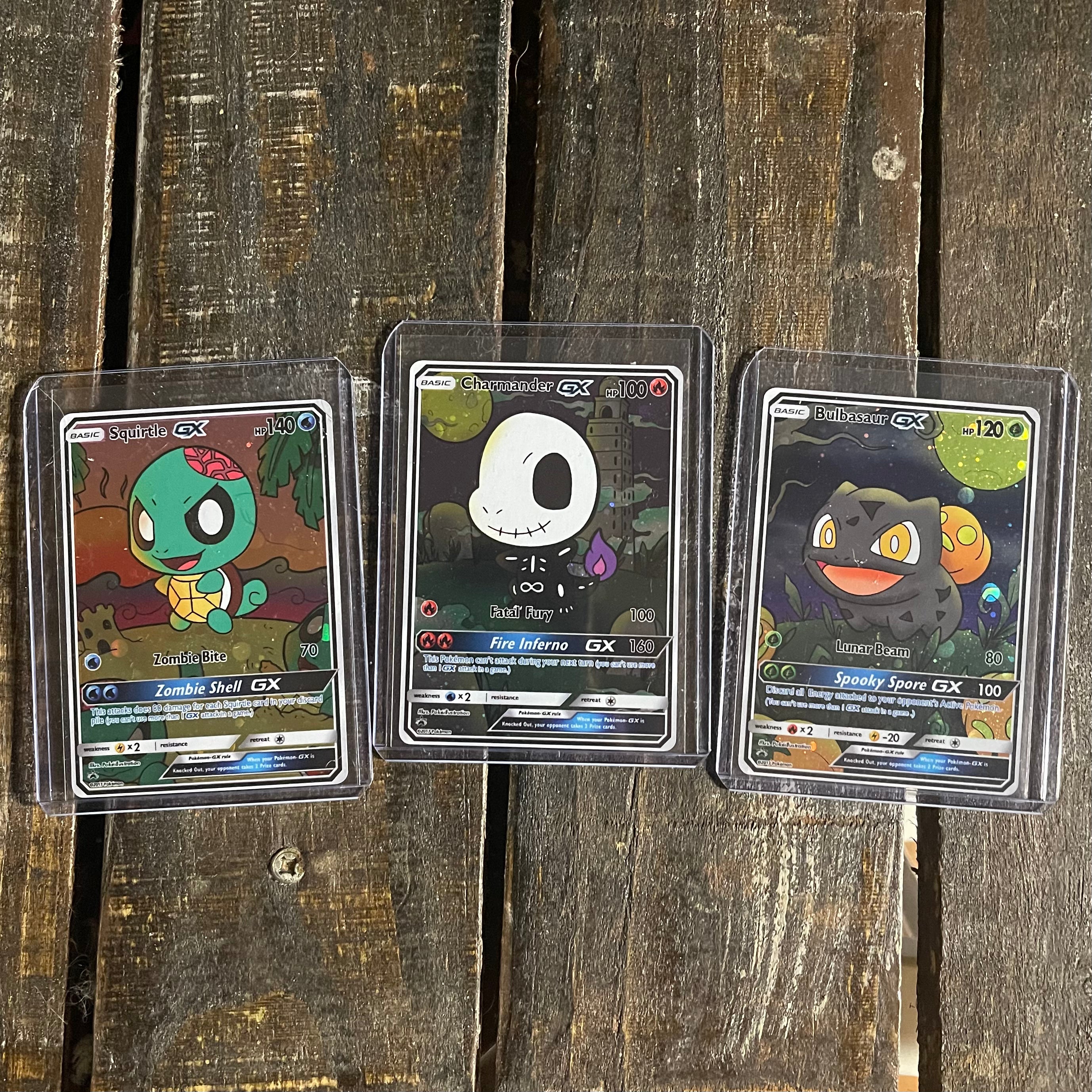 Efty Custom Cards - Bulbasaur custom card 🌿 part of the Kanto trio painted  + 1cards Comissions open 📩 contact me for details. Logo cration is also  possible. Buy 3 cards and
