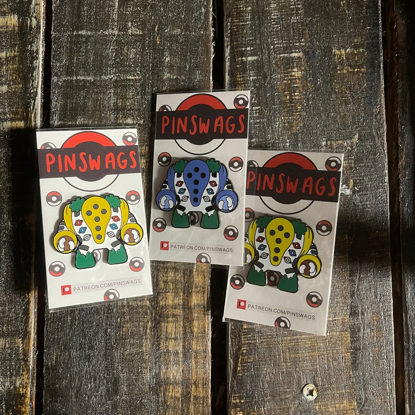 Regigigas Patreon Pin