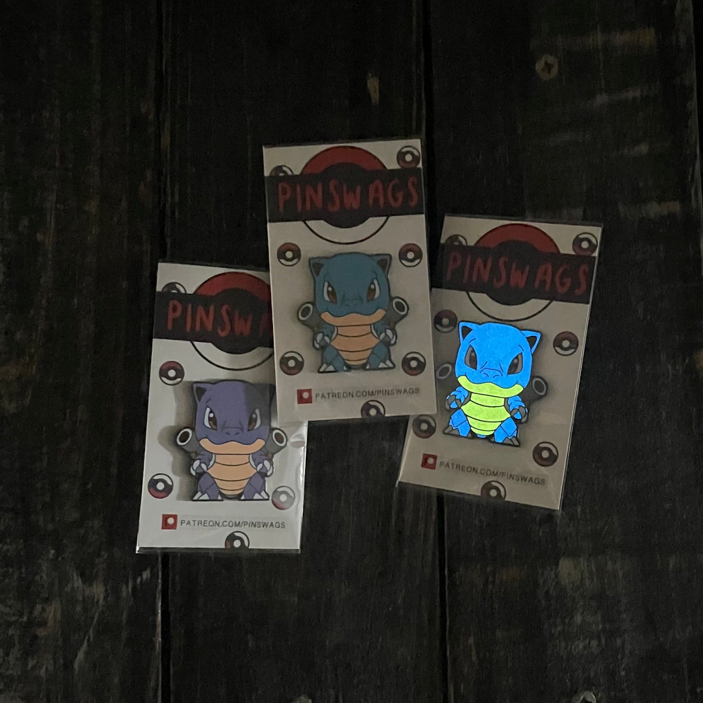 Blastoise Patreon Pin