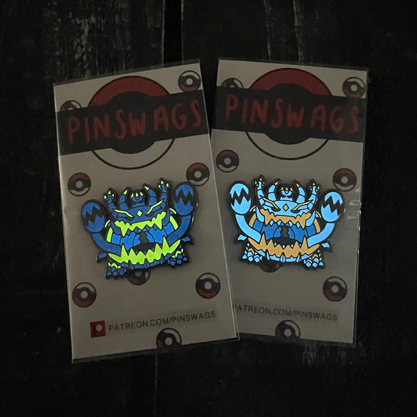 Guzzlord Patreon Pin