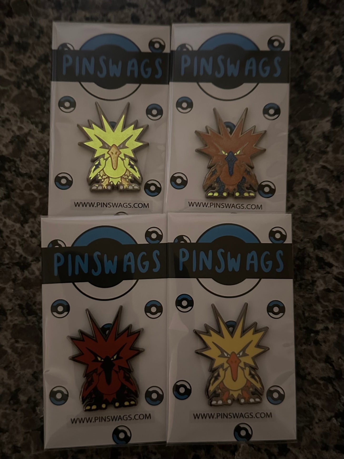 Galarian Zapdos Patreon Pin
