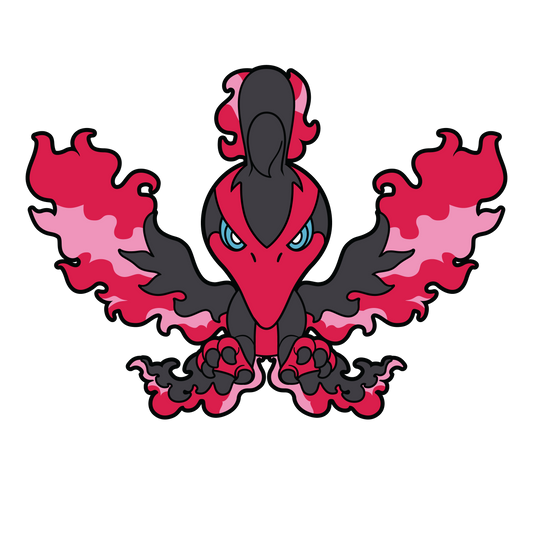 Galarian Moltres Patreon Pin