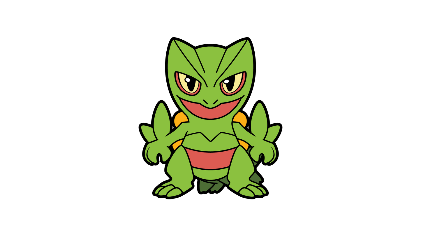 Sceptile Patreon Pin