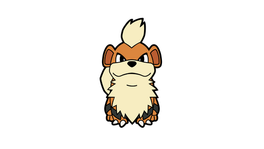 Growlithe Patreon Pin