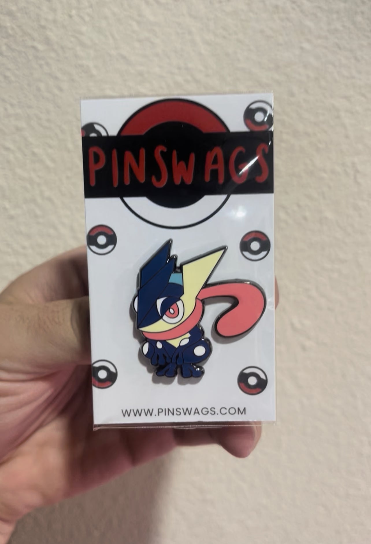 Greninja Patreon Pin