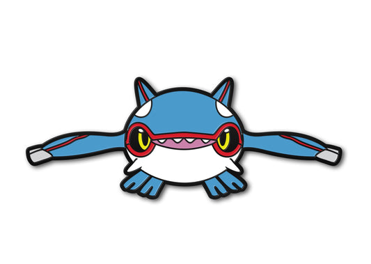 Kyogre Patreon Pin